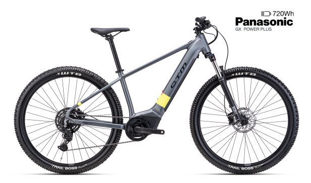 CTM PULSE GX - matná šedá / limetková XL (20), 2025