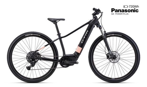 CTM RUBY GX 29 - matná černá / lesklá starorůžová L (18), 2025