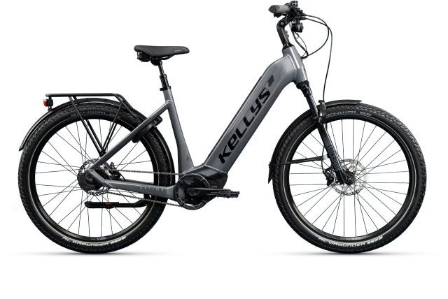 KELLYS Estima 80 SH S 27.5" ,sivá 820Wh, 2025