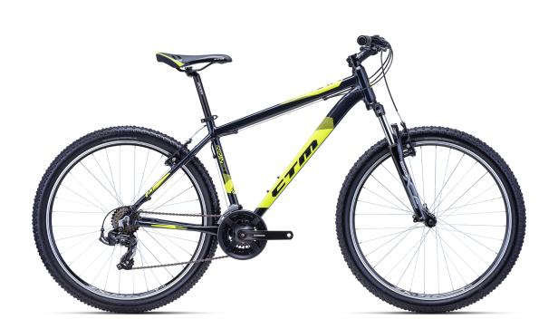 CTM REIN 1.0   27,5" - XL (20), 27,5 tmavá modrá / žlutá, 2022