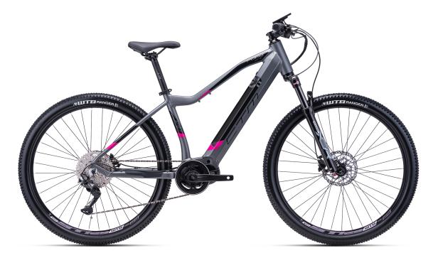 CTM RUBY PRO 29" - L (19) matná šedá / růžová, 2022