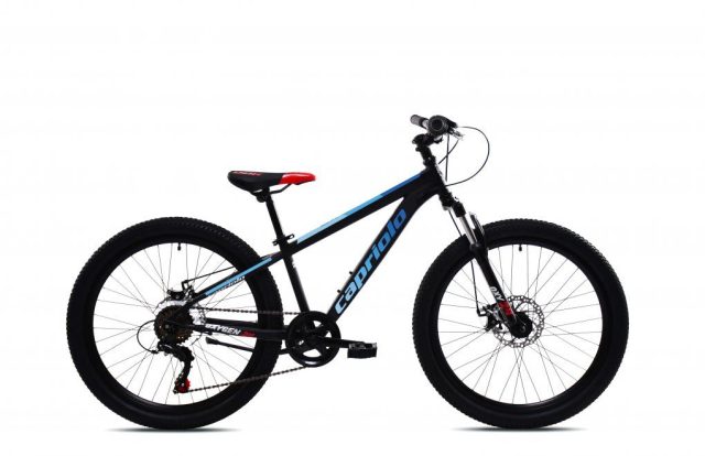 CAPRIOLO OXYGEN 24" Disc brake, ČIERNOMODRÝ ,2025