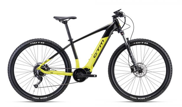 CTM PULZE - XL, 29 matná limetková / černá, 2023