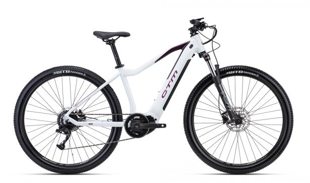 CTM RUBY 29 - L, 29 bílá perleť / purpurová, 2023