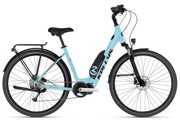 KELLYS Estima 10 SH Sky Blue S 28" 504Wh, 28 sky blue, 2023