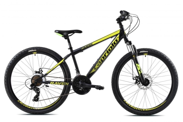 Capriolo Raven 26" - S, 26 černá-neón žlutá, 2021